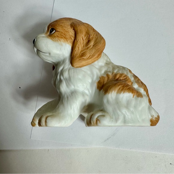 Vintage Homco porcelain dog figurine. Adorable pup (maybe beagle?) - Picture 2 of 9